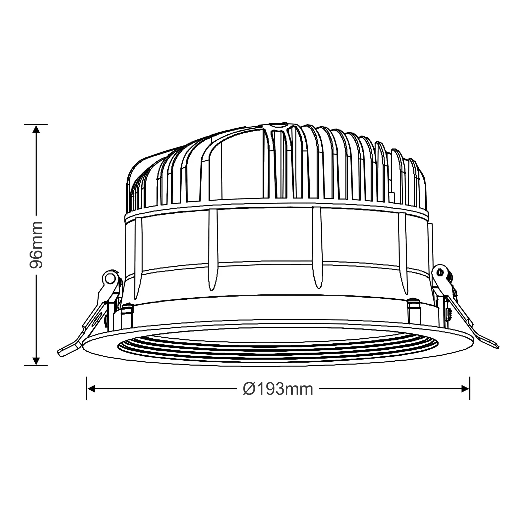 Bire 35 Recessed Ceiling Luminaires Dlux Round Recess Ceiling